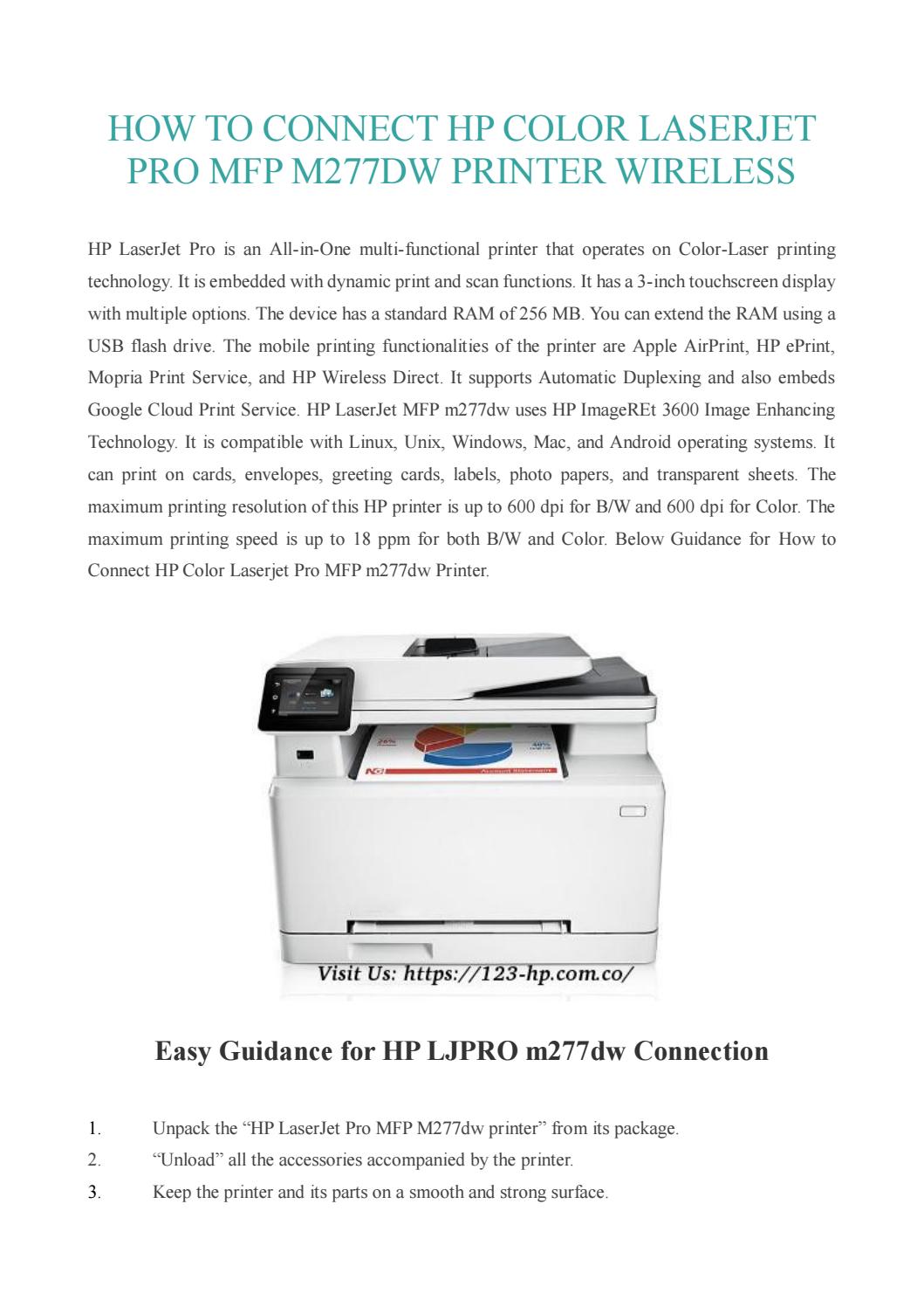 Hp Laserjet Pro Mfp M277dw Software Mac
